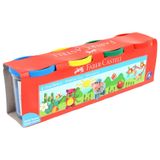 Faber Castell 2021 4 x 100 gr Klasik Oyun Hamuru