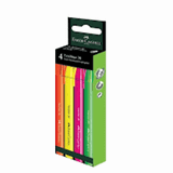 Faber Castell 2022 38 Neon 4'lü Fosforlu Kalem