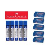 Faber Castell 24 lü 5 Adet 0.7 Uç ve 5 Adet Sınav Silgisi