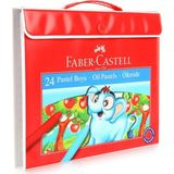 Faber-Castell 24 Lü Pastel Boya Seti Canlı Renkler ile Yaratıcılığınızı Geliştirin