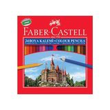 Faber-Castell 24 Renk Faber Kuru Boya Kalemi