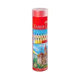 Faber-Castell 24 Renk Kuruboya Redline Metal Kutu
