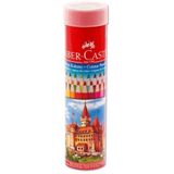 Faber Castell 24 Renk Metal Tüp Kuru Boya Kalemi 73116524 Kuru Boya Kalemi,RenkliILHNT804570
