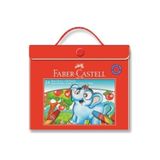 Faber Castell 24 Renk Plastik Çantalı Pastel Boya