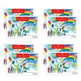 Faber Castell 25x35 cm 15 Yaprak 8'li Karton Kapak Resim Defteri