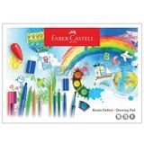 Faber Castell 25x35 cm 15 Yaprak Karton Kapak Resim Defteri