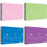 Faber-Castell 25x35 cm Spiralli PP Kapak Resim Defteri 30 Yaprak - 400036