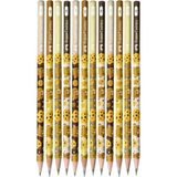 Faber-Castell 2B Yuvarlak Kurşun Kalem 12 Adet Sevimli Ayıcık Deseni ile Çocuklar İçin
