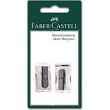 Faber Castell 2'li Metal Kalemtıraş