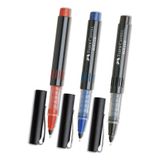 Faber Castell 3 Renk(KIRMIZI, MAVİ, SİYAH) Iğne Uçlu 0,5 Roller Kalem Yeni Nesil/üretim Üçgen Ergonomik Tutuş