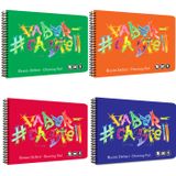 Faber-Castell 35x50 cm 15 Yaprak Logo Spiralli PP Kapak Resim Defteri - 0478