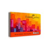 Faber Castell 35x50 cm Art Karton Kapak Resim Defteri, 30 Yaprak, 120 gr Kaliteli Kağıt