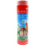 Faber Castell 36 Renk 1/1 Teneke Tüp Kuru Boya