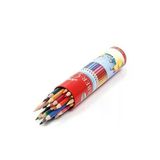 Faber-Castell 36 Renk Metal Tüp Uzun Boy Kuru Boya Kalemi