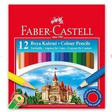 Faber Castell 362 12 Adet Yarım Boy Kuru Boya Kalemi