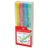 Faber Castell 38 Pastel 4'lü Set Fosforlu Kalem