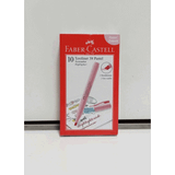 Faber-Castell 38 Pastel Pembe 10'lu Fosforlu Kalem