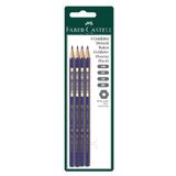 Faber Castell 4 Adet 1221 Gold HB 2B 3B 5B Dereceli Kalem Seti