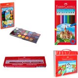 Faber-Castell 4 Parça Boya Seti No:3