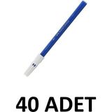 Faber-Castell 40 Adet Mavi Keçeli Kalem