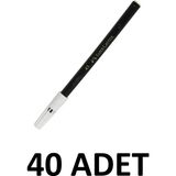 Faber-Castell 40 Adet Siyah Keçeli Kalem