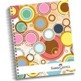 Faber Castell 400301 Sert Kapak Defter 3+1 Daireler 120Yp