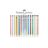 Faber Castell 413872 Mercanlı Karışık Üçgen 12 Kurşun Kalem Set