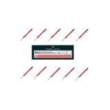 Faber Castell 45 Keçeli Kalem 10 Lu Paket kırmızı 8690826231013
