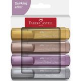 Faber-Castell 46 Fosforlu Kalem Metalik 4 Renk 5030254674