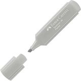 Faber-Castell 46 İpek Gri Fosforlu Kalem 1 Adet Ölçülerle Renkli Yazım İçin İdeal