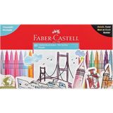 Faber-Castell 48 Renkli Keçeli Kalem Seti Metalik Neon Pastel Renk Seçenekleriyle