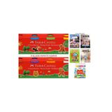 Faber Castell 4'lü 2 Adet 8 Renk Klasik Renk Oyun Hamuru ve The Gumball 16 Syf 4 Adet Boyama
