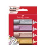 Faber Castell 4X 2021 46 Metalik Renk Fosforlu Kalem Seti