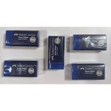 Faber Castell 5 Adet Orta Boy Mavi Sınav Silgisi
