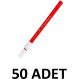 Faber-Castell 50 Adet Kırmızı Keçeli Kalem