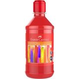 Faber Castell 500 ml Tempera Kırmızı Okul Boyası