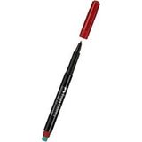 Faber Castell 5010152521 Asetat Kalem (M) Kirmizi Adet - Kırmızı