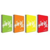 Faber Castell 5075000351000 CR1 A4 PP Kapak 60 gr 140 Yaprak Kareli Spiralli Defter