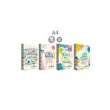 Faber Castell 5075000431000 Grafiti PP Kapak 120 Yaprak Çizgili Spiralli Defter