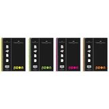 Faber-Castell 5075400609 PP Kapak A4 Neon 80 Yaprak Renk Çizgili Defter