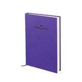 Faber-Castell 5075400859 Natural Defter Ciltli A5 140 Yaprak Mor