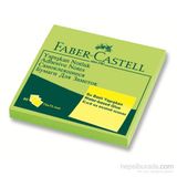 Faber-Castell 5089565433 75x75 mm Yeşil Yapışkan Notluk
