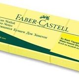 Faber Castell 50x40 mm 3'lü Sarı Yapışkan Notluk