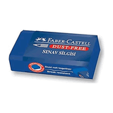 Faber Castell 5130187170 S MRKZS16054 12'li Sınav Silgisi mavi