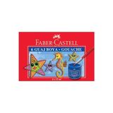 Faber Castell 5170160400 Guaj Boya 6 Renkli 15ML Paket