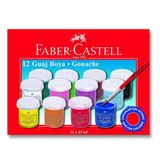 Faber-Castell 5170160401000 12 Renk Şişe Guaj Boya
