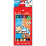 Faber-Castell 5171120612 24 Renk Bicolor Boya Kalemi