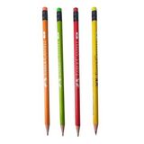 Faber Castell 5244000045 Şövalye Hb Silgili Canlı Renkler Kurşun Kalem