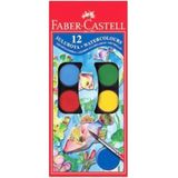 Faber-Castell 5292 125012 Red Line 12 Renk Büyük Boy Sulu Boya