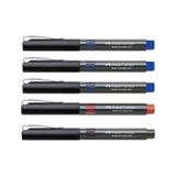 Faber Castell 5405 0.5 mm İğne Uçlu 3 Mavi ve 1 Kırmızı Roller Kalem